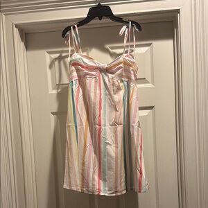 SHEIN Multicolor Striped Maxi Dress